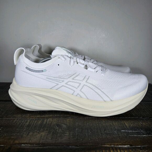 Asics Other - NEW Asics Gel Nimbus 26 Mens Size 11 Running Shoes White Cream 1011B794